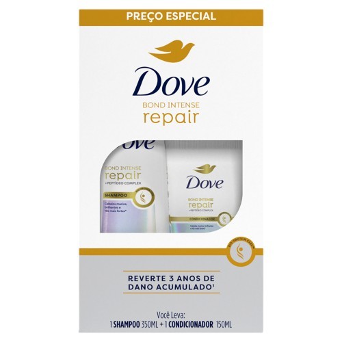 KIT BOND REPAIR SH 350ML+COND 150ML DOVE