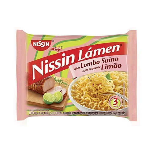 MAC INST LOMBO SUINO LIMAO NISSIN 85G