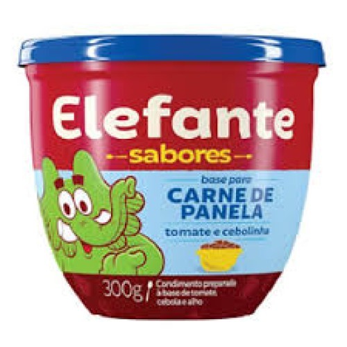 EXTRATO TOMATE CARNE PANELA ELEFANTE 300G